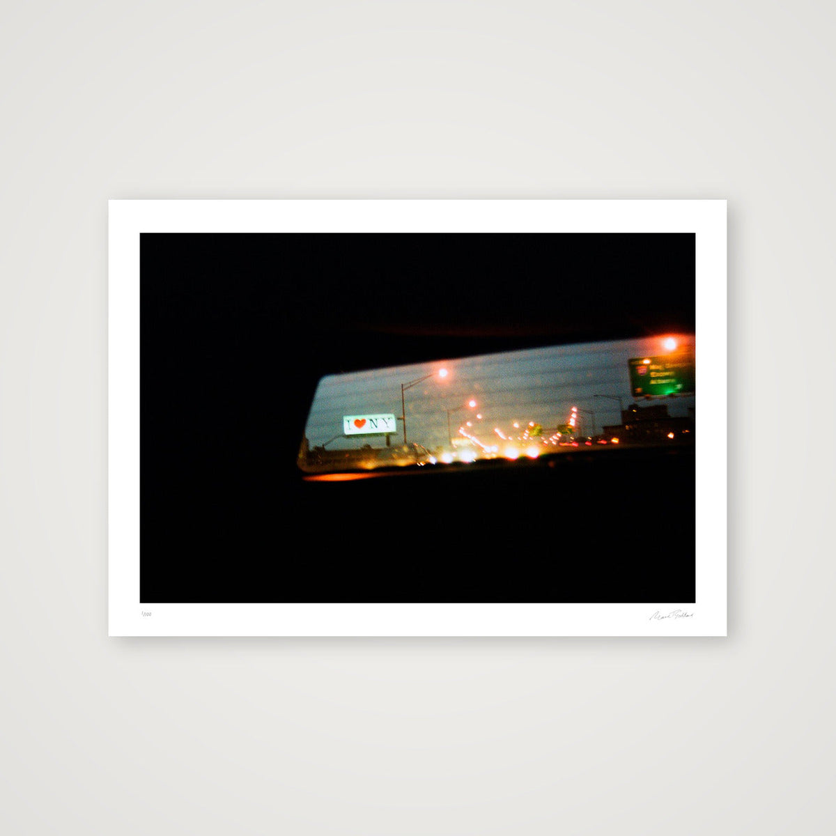 I Love New York - Interstate 95, The Bronx, NY  — A4 (30×21cm, 12×8") Print only