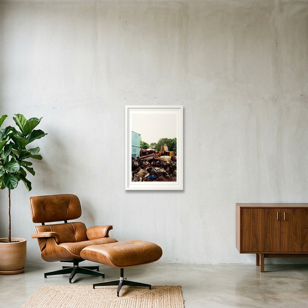 Let It Be - New London, CN  — 40×60cm, 16×24" White Frame