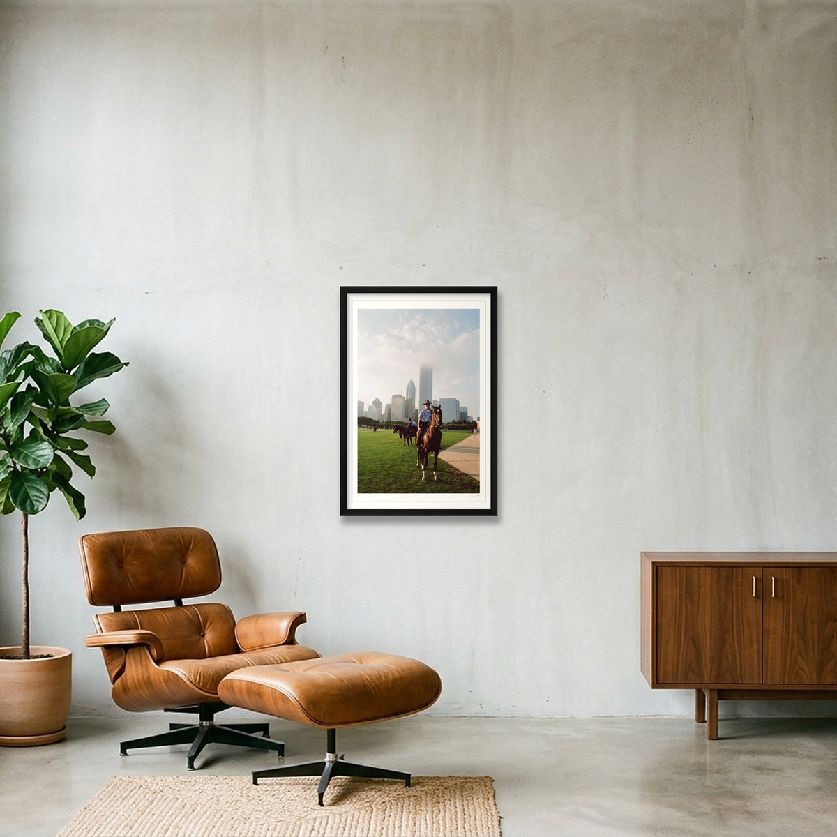 Don't Stand So Close To Me - Chicagao, IL  — 40×60cm, 16×24" Black Frame