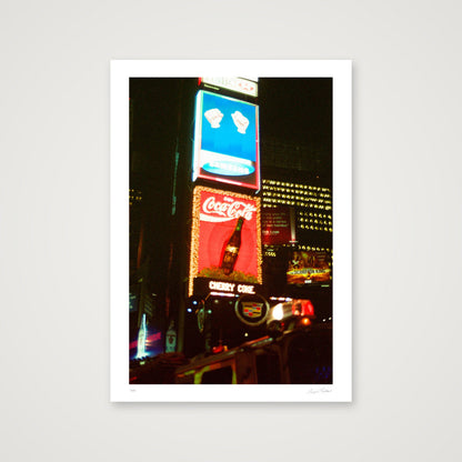 Coke and Cadillac - Times Square,  NYC — A4 (21×30cm, 8×12") Print only
