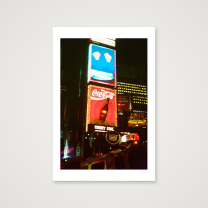 Coke and Cadillac - Times Square,  NYC — 30×45cm, 12×18" Print only