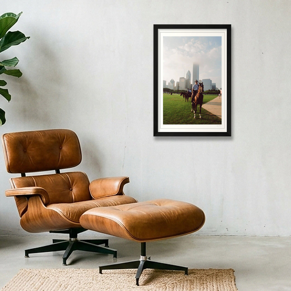 Don't Stand So Close To Me - Chicagao, IL  — 30×45cm, 12×18" Black Frame
