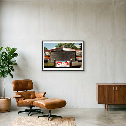 Spirit of America - Chicopee, MA  — 100×70cm, 39×28" Black Frame