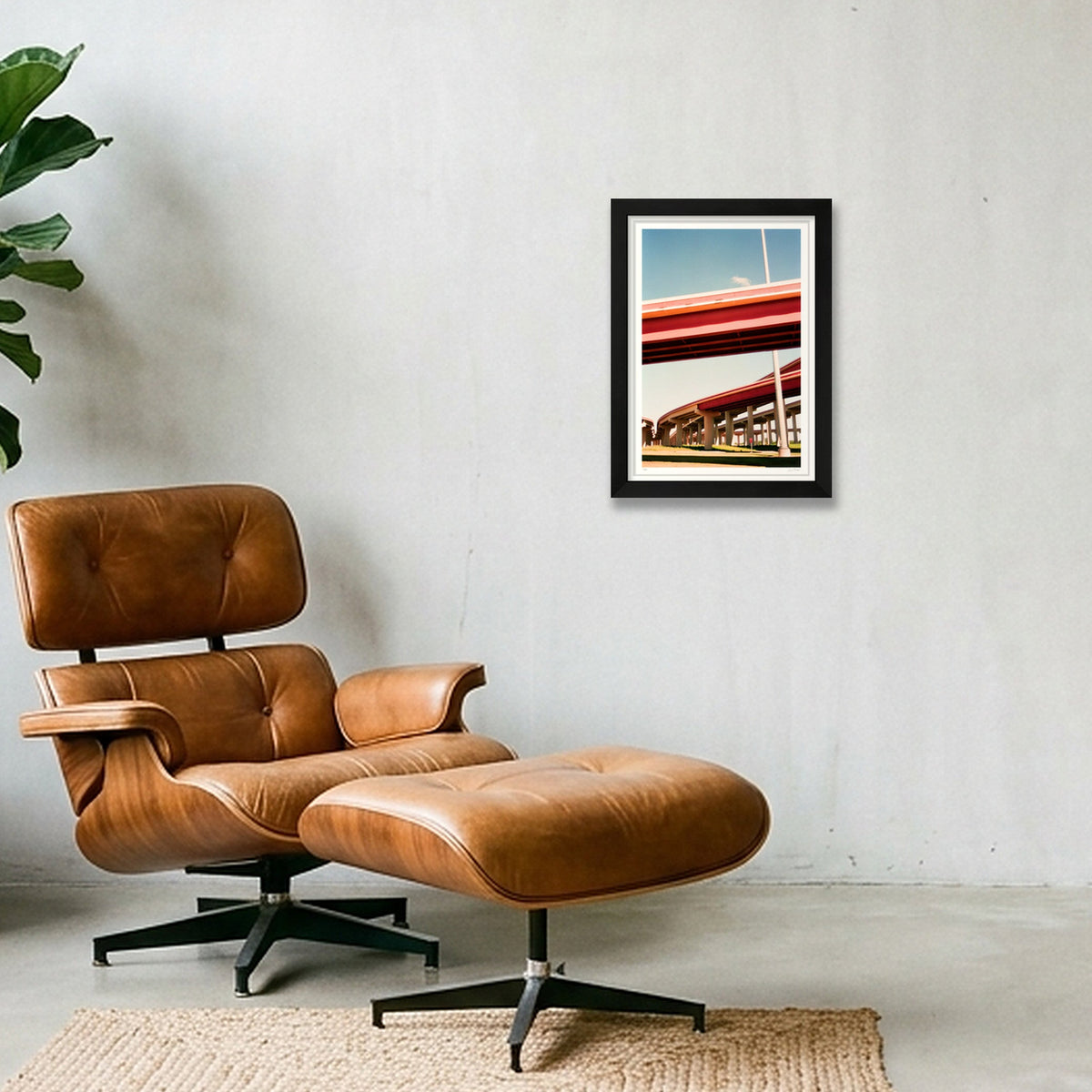 Fly Away - Mid-Texas  — A4 (21×30cm, 8×12") Black Frame