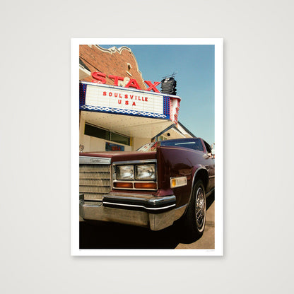 By the Time I Get to Memphis - Stax Studios, Memphis, TN  — 70×100cm, 28×39" Print only