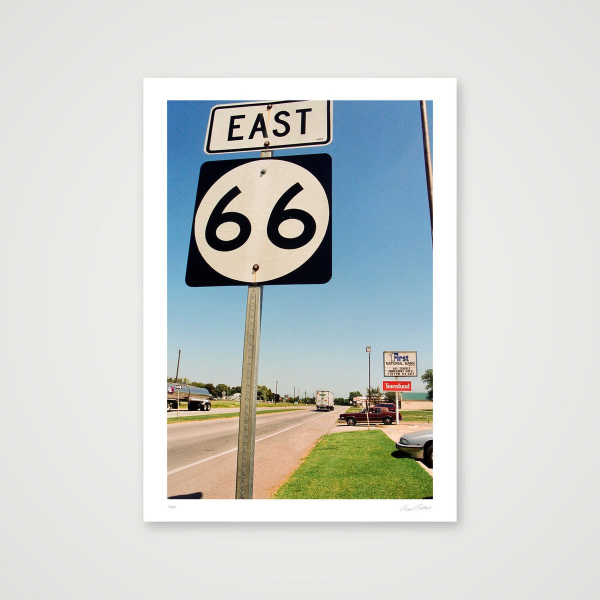 Get Your Kicks On Route 66 -  Route 66, OK — A4 (21×30cm, 8×12") Print only