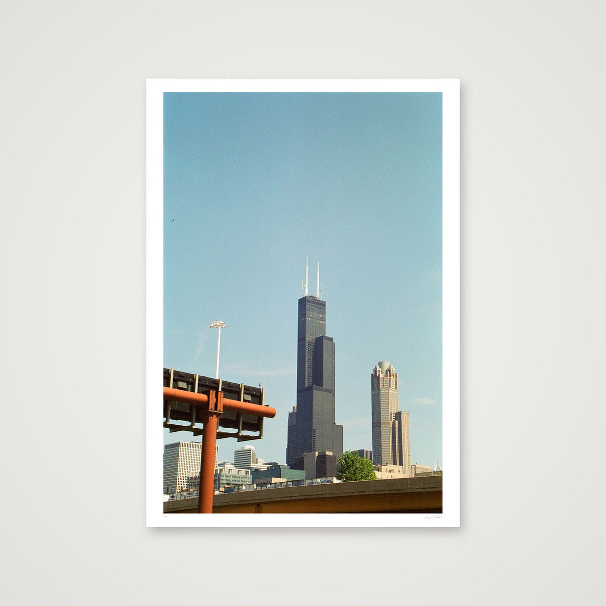 Sears Tower - Chicago, IL — 70×100cm, 28×39" Print only