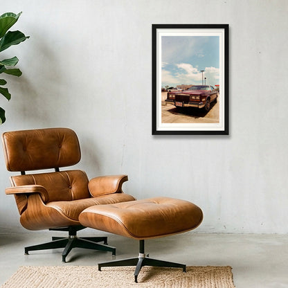 Losing Eldorado - Texas  — 30×45cm, 12×18" Black Frame