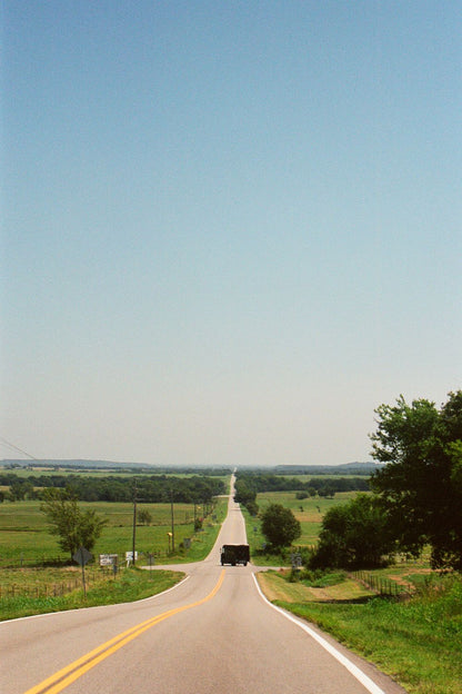 The Road Goes On Forever - Route 66, OK 