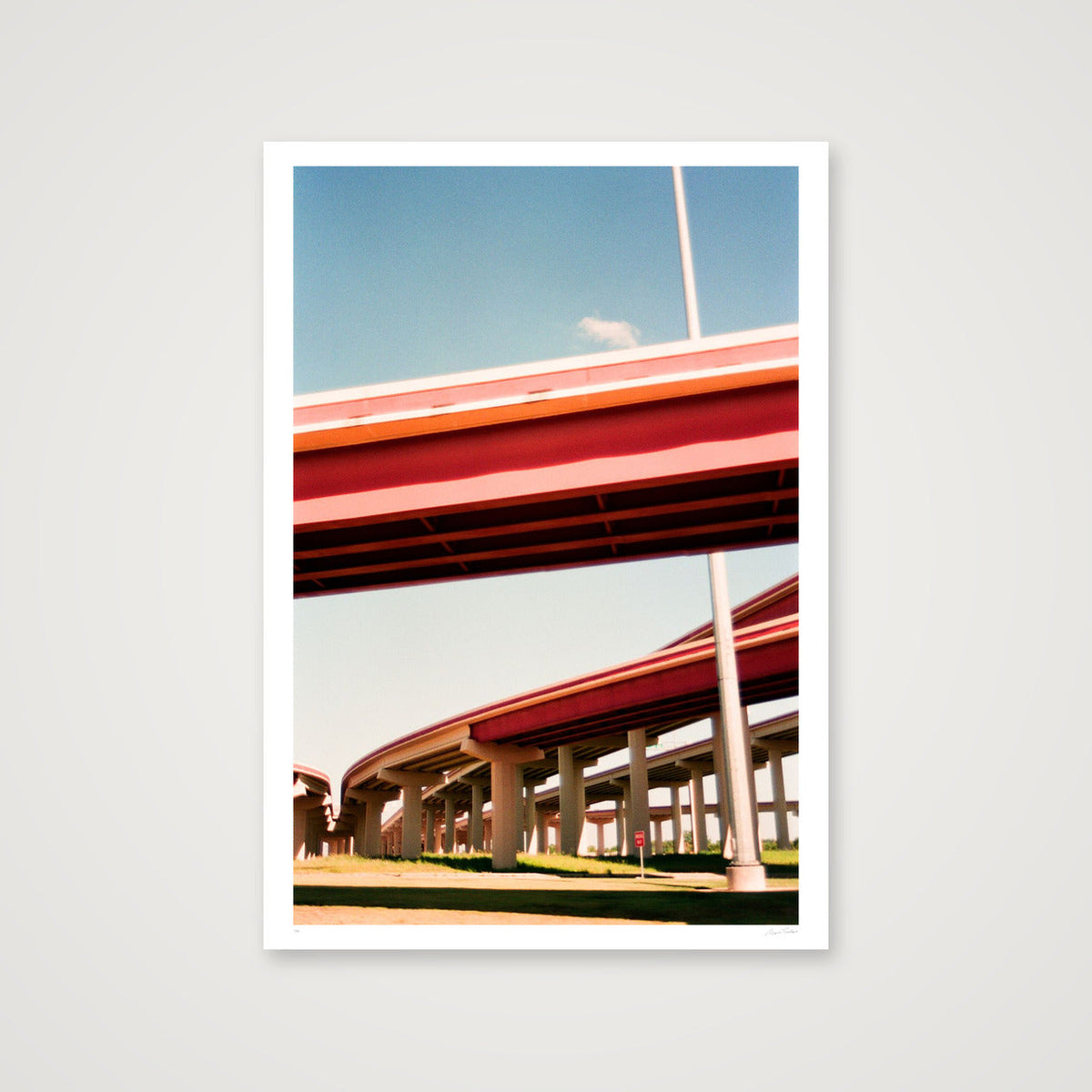 Fly Away - Mid-Texas  — 70×100cm, 28×39" Print only