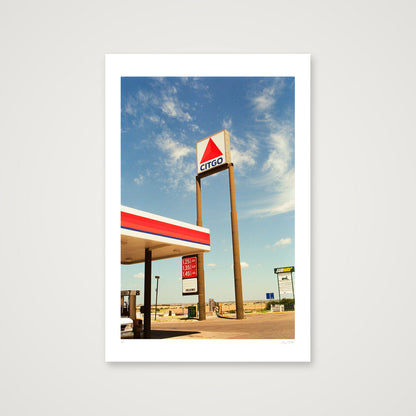 For What It's Worth - Mid-Texas  — 40×60cm, 16×24" Print only