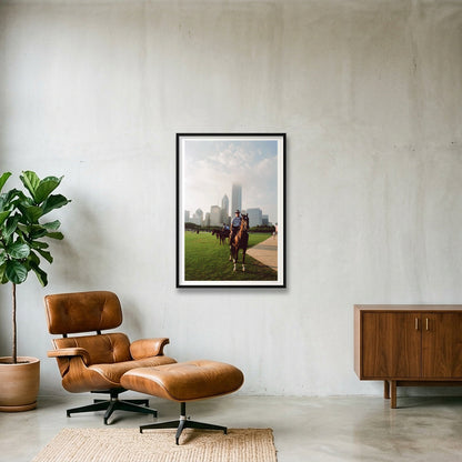 Don't Stand So Close To Me - Chicagao, IL  — 70×100cm, 28×39" Black Frame