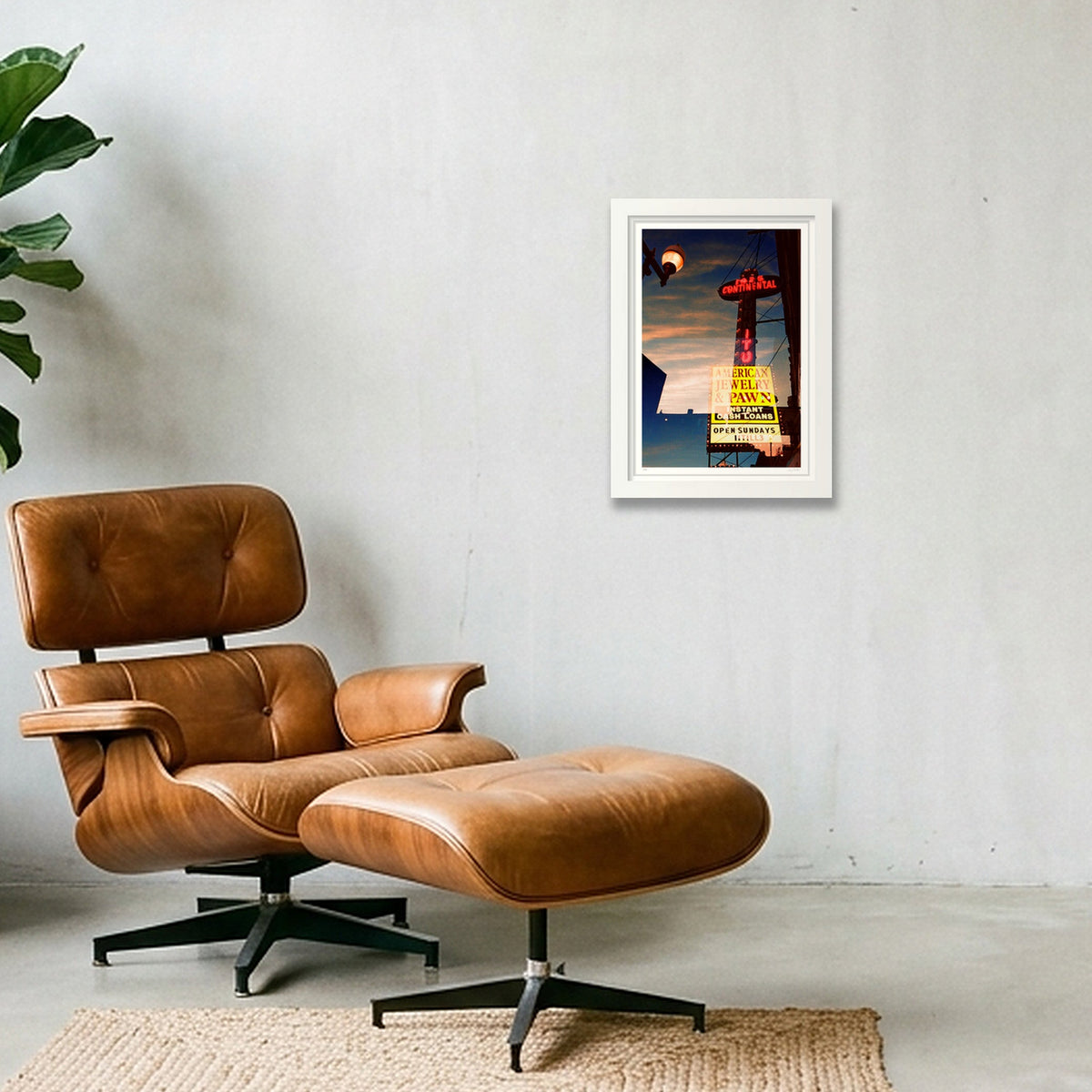 Diamonds and Rust - Chicago, IL  — A4 (21×30cm, 8×12") White Frame