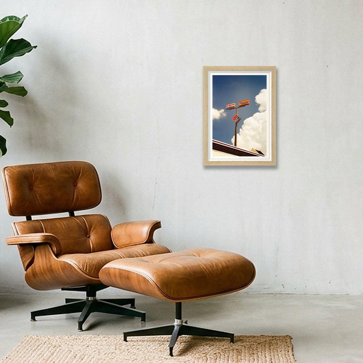 Dilemma -  Mid-Texas — A4 (21×30cm, 8×12") Oak Frame