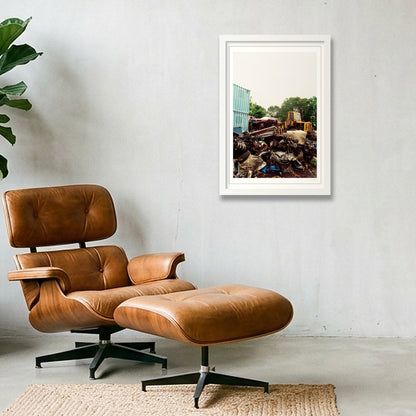 Let It Be - New London, CN  — 30×45cm, 12×18" White Frame
