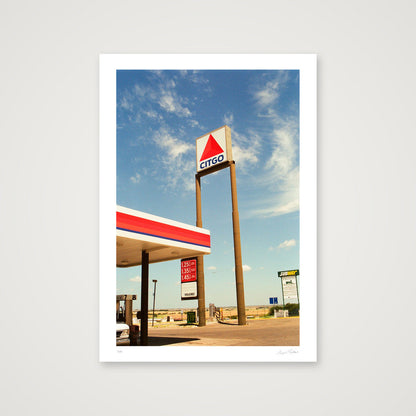 For What It's Worth - Mid-Texas  — A4 (21×30cm, 8×12") Print only