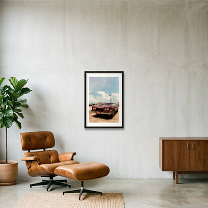 Losing Eldorado - Texas  — 40×60cm, 16×24" Black Frame