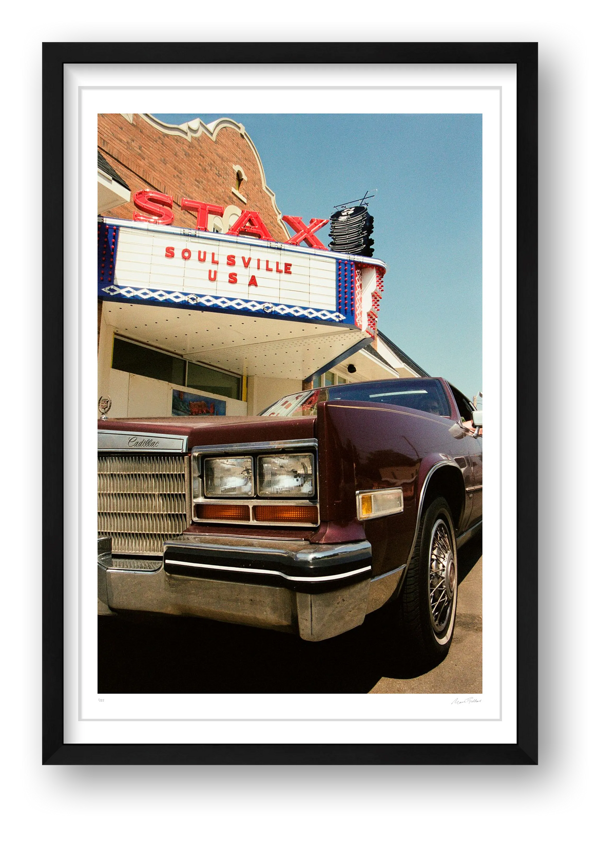 By the Time I Get to Memphis - Stax Studios, Memphis, TN  — framed