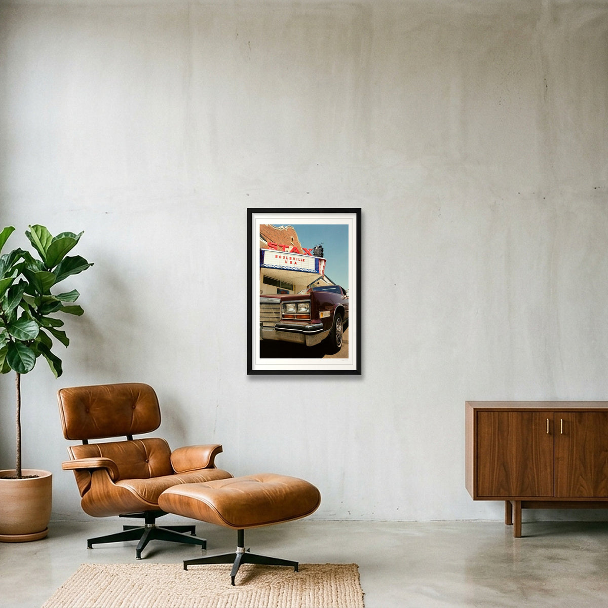 By the Time I Get to Memphis - Stax Studios, Memphis, TN  — 40×60cm, 16×24" Black Frame
