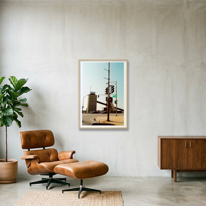 Paris of the Prairies - Chicago, IL  — 70×100cm, 28×39" Oak Frame