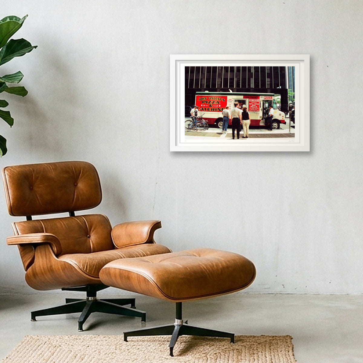 That's Amore - New York City, NY  — 45×30cm, 18×12" White Frame