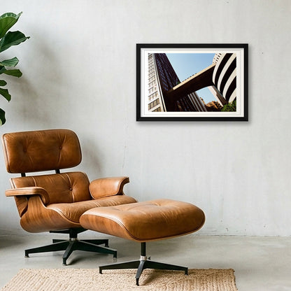Mothership Connection - John Hancock Center, Chicago, IL — 45×30cm, 18×12" Black Frame