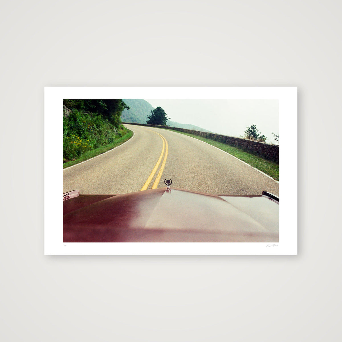 Country Roads - Skyline Drive, VA  — 45×30cm, 18×12" Print only