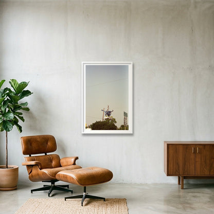 The Crossroads - Clarksdale, MS  — 70×100cm, 28×39" White Frame