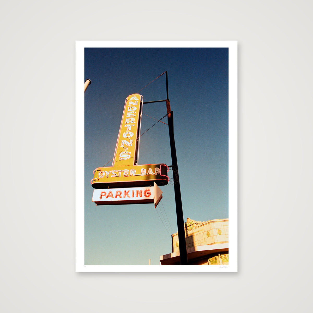 Don't Fear The Reaper - Memphis, TN  — 70×100cm, 28×39" Print only