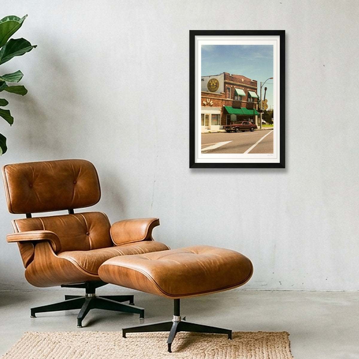 Rocket 88 - Sun Studio Memphis, TN  — 30×45cm, 12×18" Black Frame