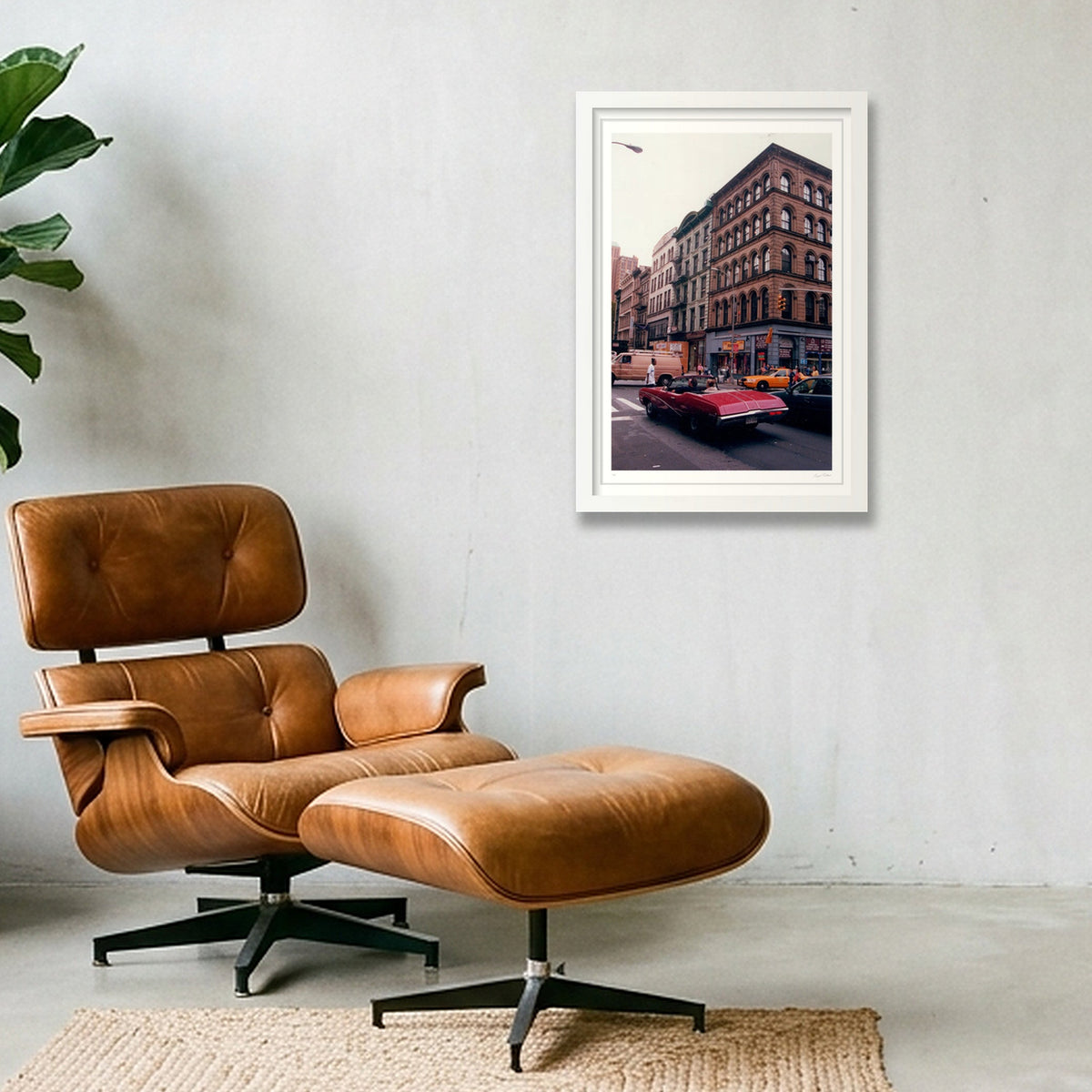 Skylark - Manhattan, NY — 30×45cm, 12×18" White Frame