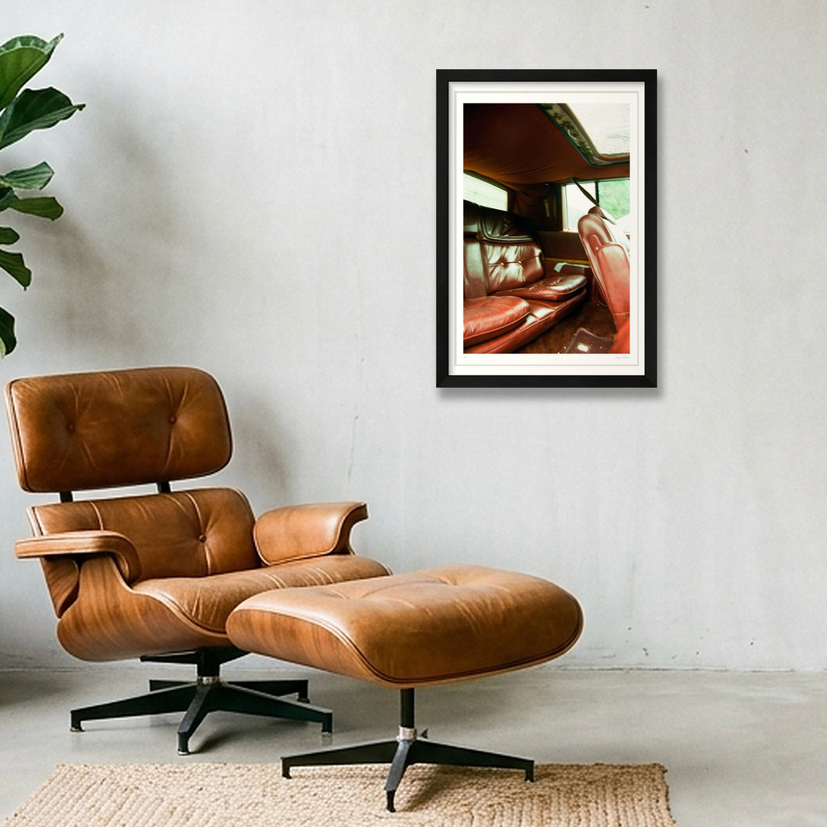 Hot in Herre - Chicopee, MA  — 30×45cm, 12×18" Black Frame
