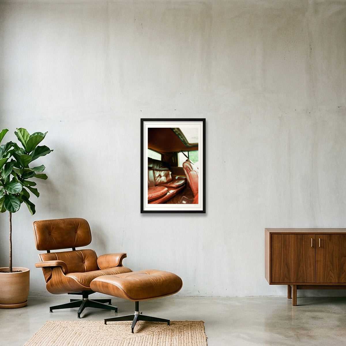 Hot in Herre - Chicopee, MA  — 40×60cm, 16×24" Black Frame