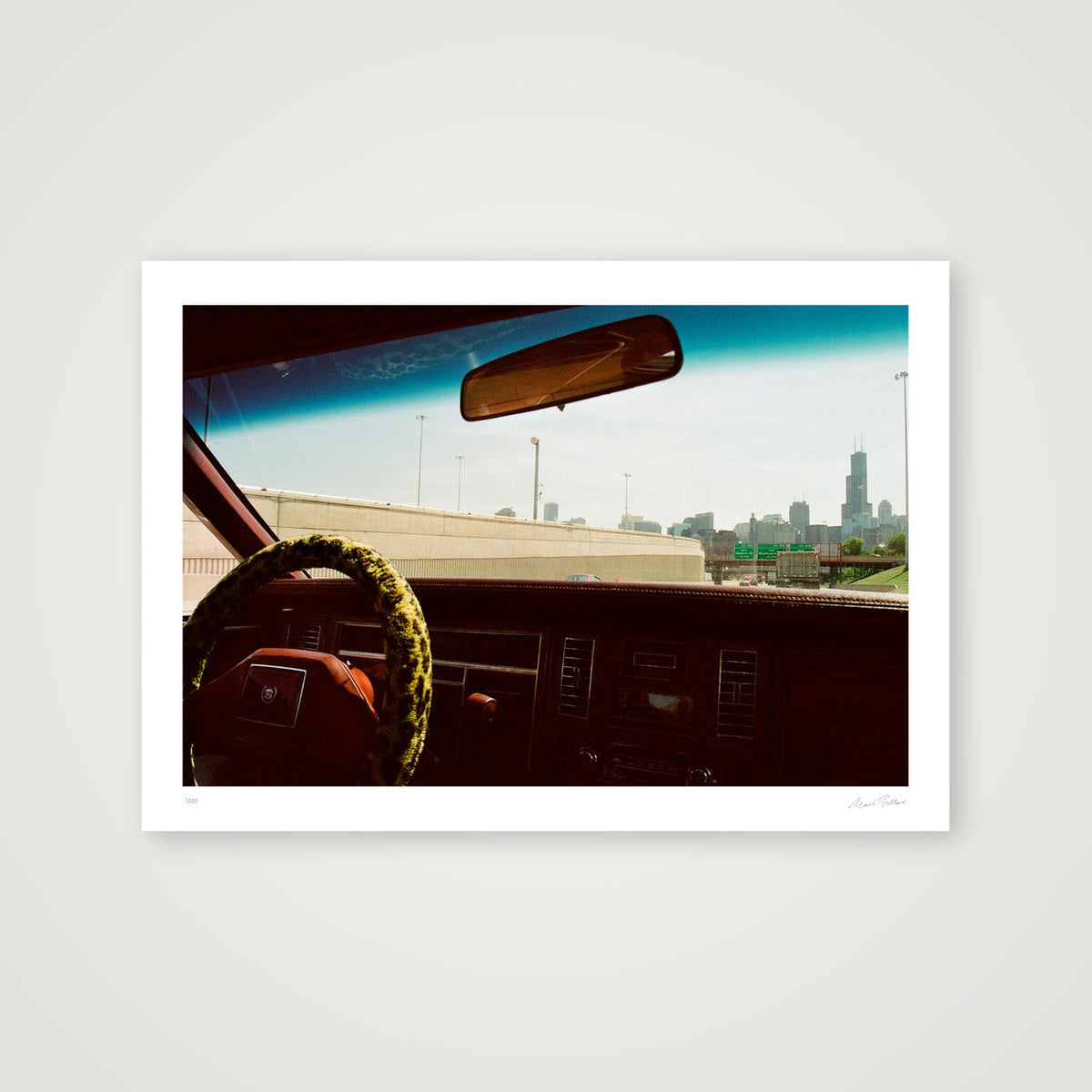 Chicago Bound Sears Tower - Chicago, IL — A4 (30×21cm, 12×8") Print only