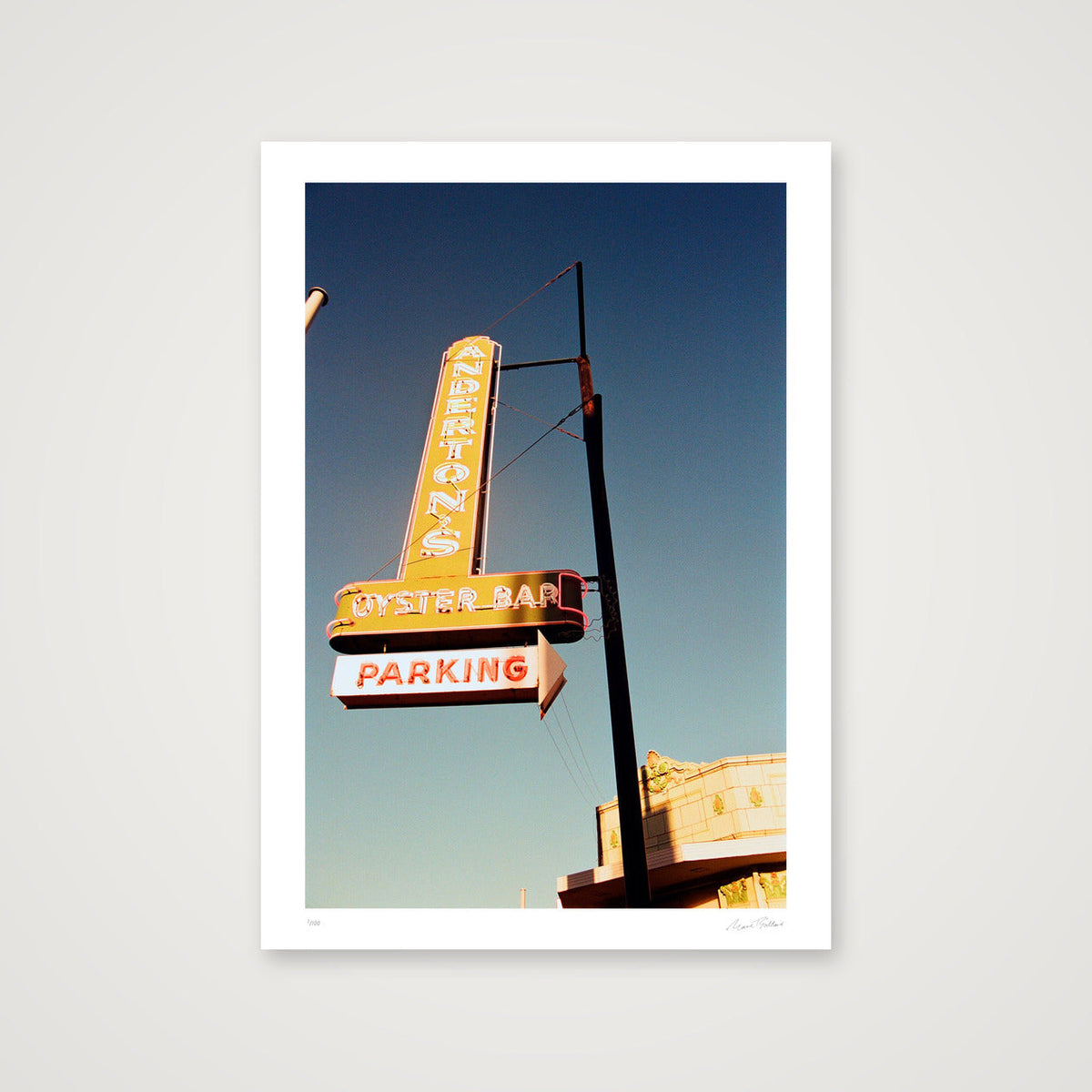Don't Fear The Reaper - Memphis, TN  — A4 (21×30cm, 8×12") Print only