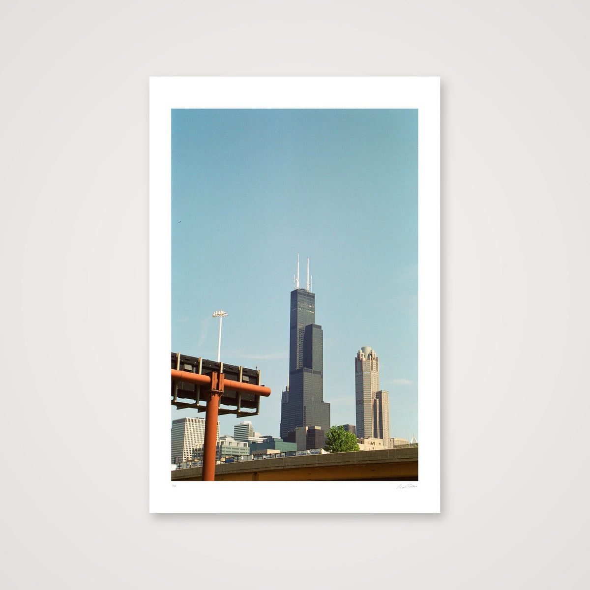 Sears Tower - Chicago, IL — 30×45cm, 12×18" Print only
