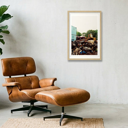 Let It Be - New London, CN  — 30×45cm, 12×18" Oak Frame